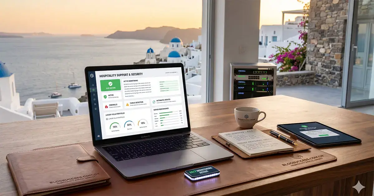 Support & Security για Hospitality Sites